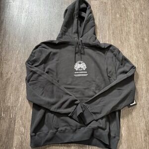 Darc Sport Hoodie Men L Black Marvel Wolverine Hero Elite Never Surrender Rare